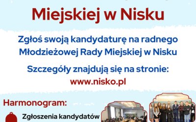 Ogłoszenie o naborze członków do Młodzieżowej Rady Miejskiej w Nisku